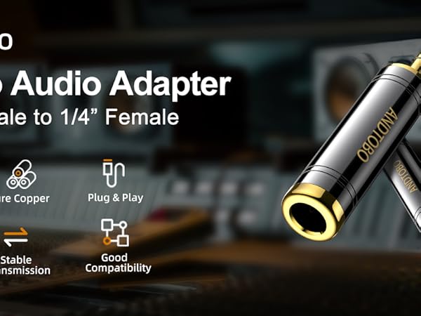 1/8" to 1/4" adapter