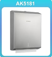 The same white wall-mounted air purifier unit shown in profile view, displaying its slim design and mounting configuration.