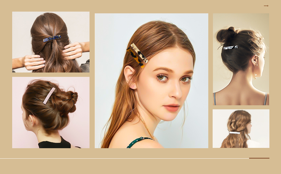 barrettes for thick hair