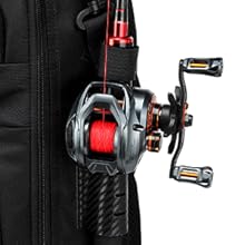 Fishing Sling Pack, Fishing Bag With Rod Holder