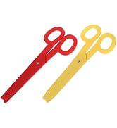 Toyvian Giant Clown Scissors Prop 15.15 Inch Lightweight Plastic Fake Scissors for Stage Performa...