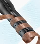 TYMO Airflow Mini Pro Curling Iron for Short Hair, 0.7" Mini Flat Iron | 360° Cool Airflow Mini H...