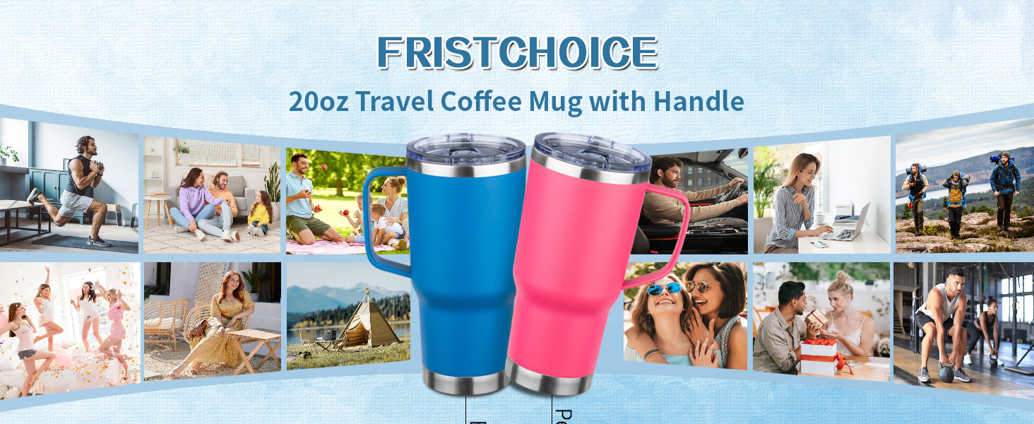 20oz tumbler with handle