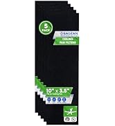 Ceiling Fan Filters for Blades - Coconut Shell Activated Carbon Unscented Dust Catcher Ceiling Fa...