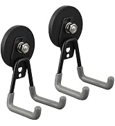 ULIBERMAGNET Heavy Duty Magnetic Hooks,Strong Large Magnet Hooks for Power Drill,Garden Tools, Ho...