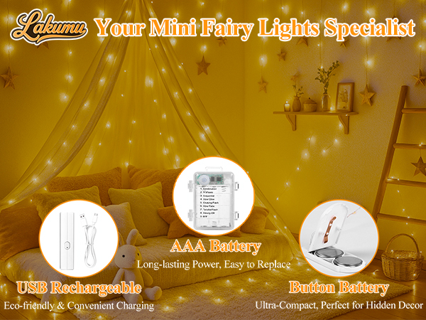 battery fairy lights