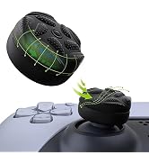 PlayVital Thumbs Cushion Caps Thumb Grips for ps5/4, Thumbstick Grip Cover for Xbox Series X/S, T...