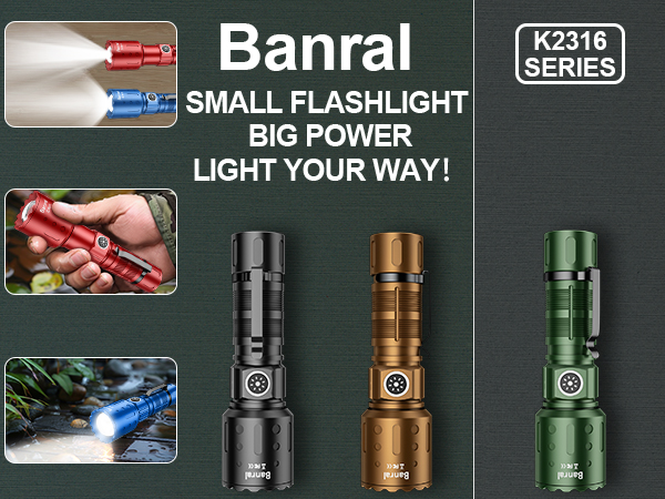 SMALL POWERFUL FLASHLIGHT