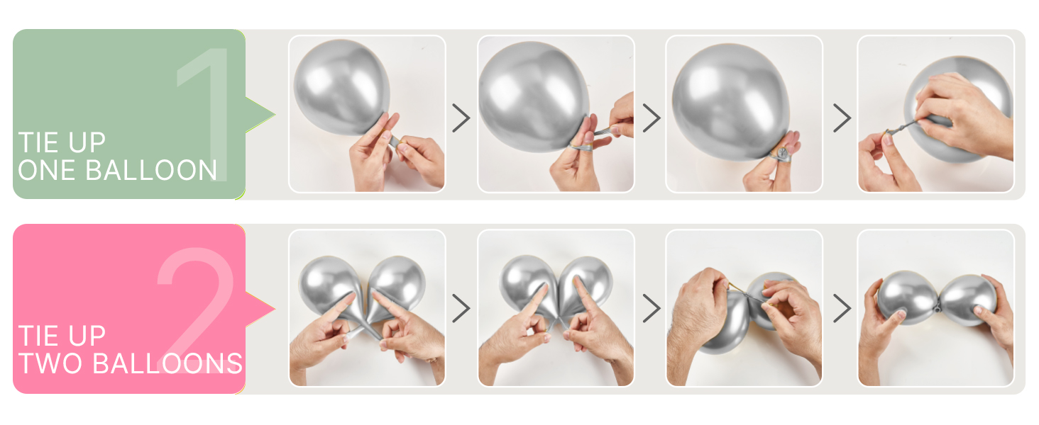 Rainbow Color Balloons