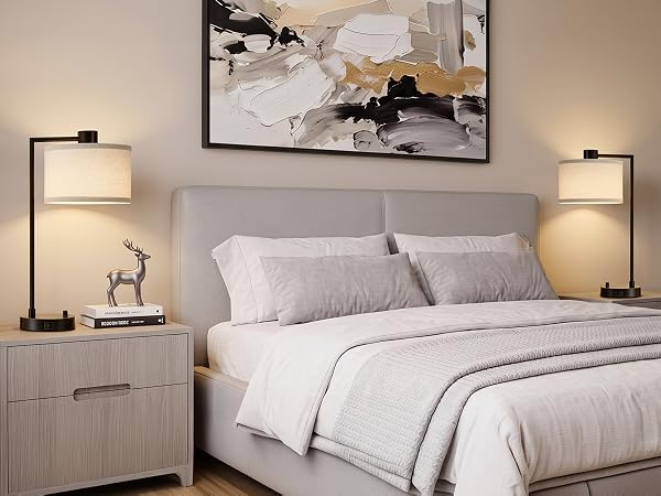 bedside lamp