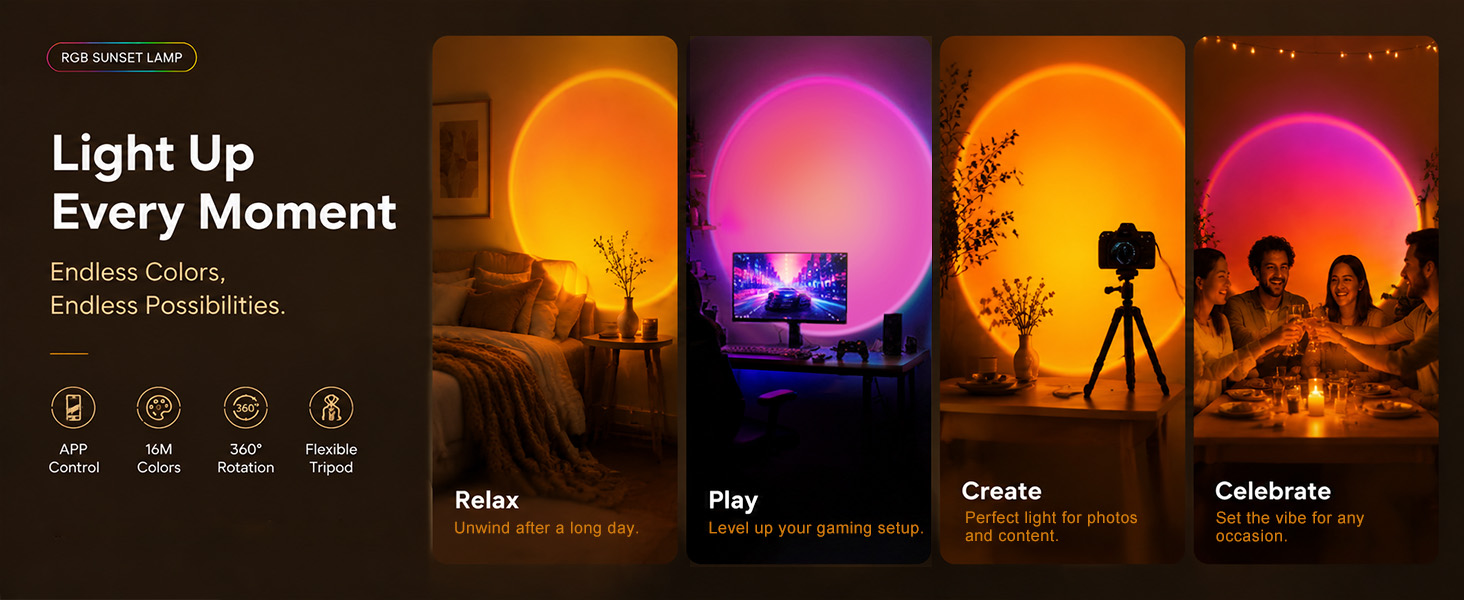 SUNSET LAMP