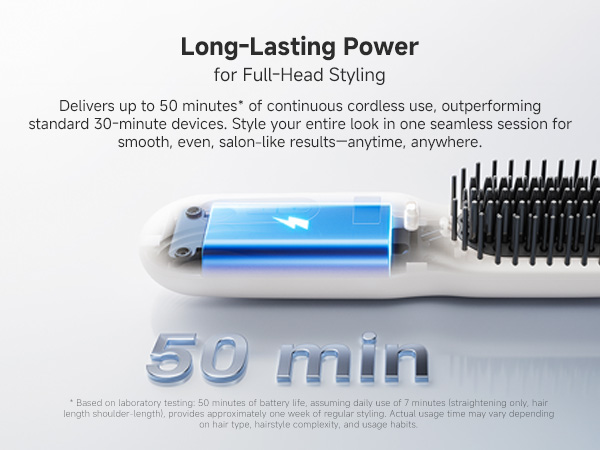 hair straightener brush