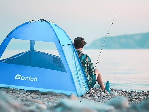 half beach tent beach sun shade windproof beach tent for babies and toddlers