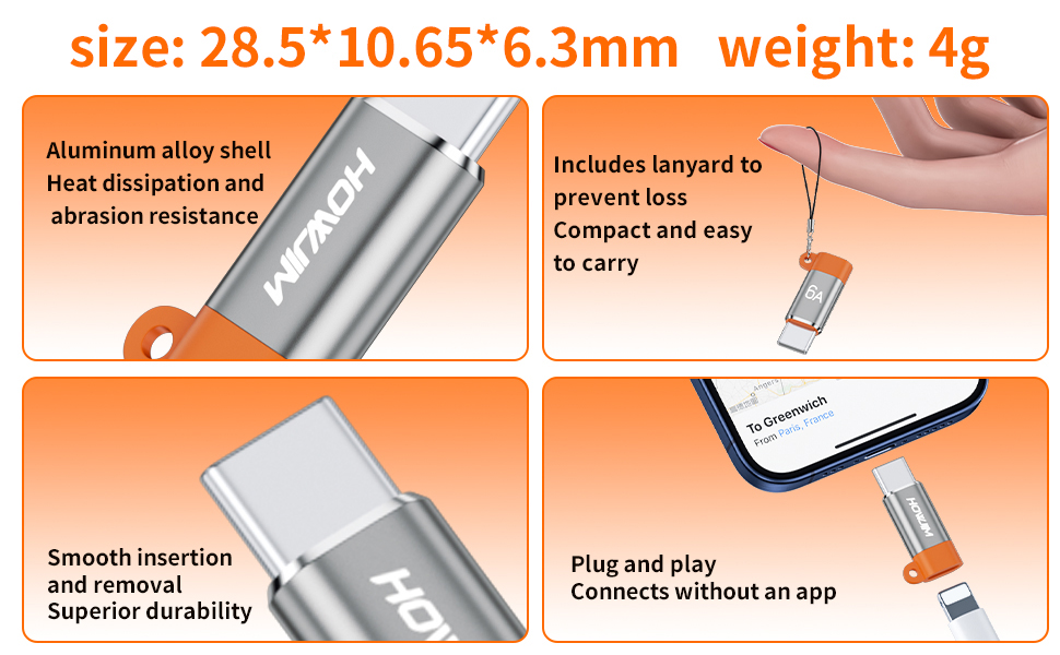 lightning to usb c adapter