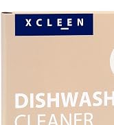 Xcleen Dishwasher Cleaner and Deodorizer Tablet - Helps Remove Limescale, Mineral Buildup and Odo...