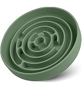 Coomazy Slow Feeder Dog Bowls, Silicone Dog Bowl with Suction Cups, Slow Feeder & Non-Slip Design...