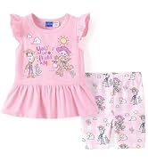 Disney Minnie Mouse Frozen Princess Marvel Toddler Girls Clothes Long Sleeve Sweatshirt + Legging...