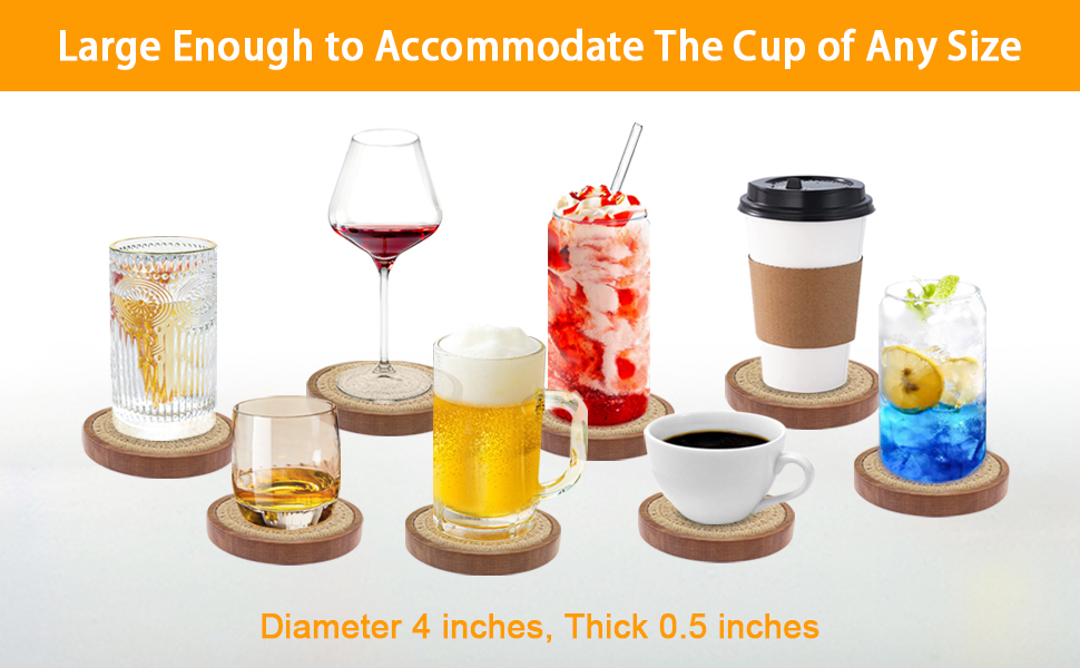 cup coasters for table