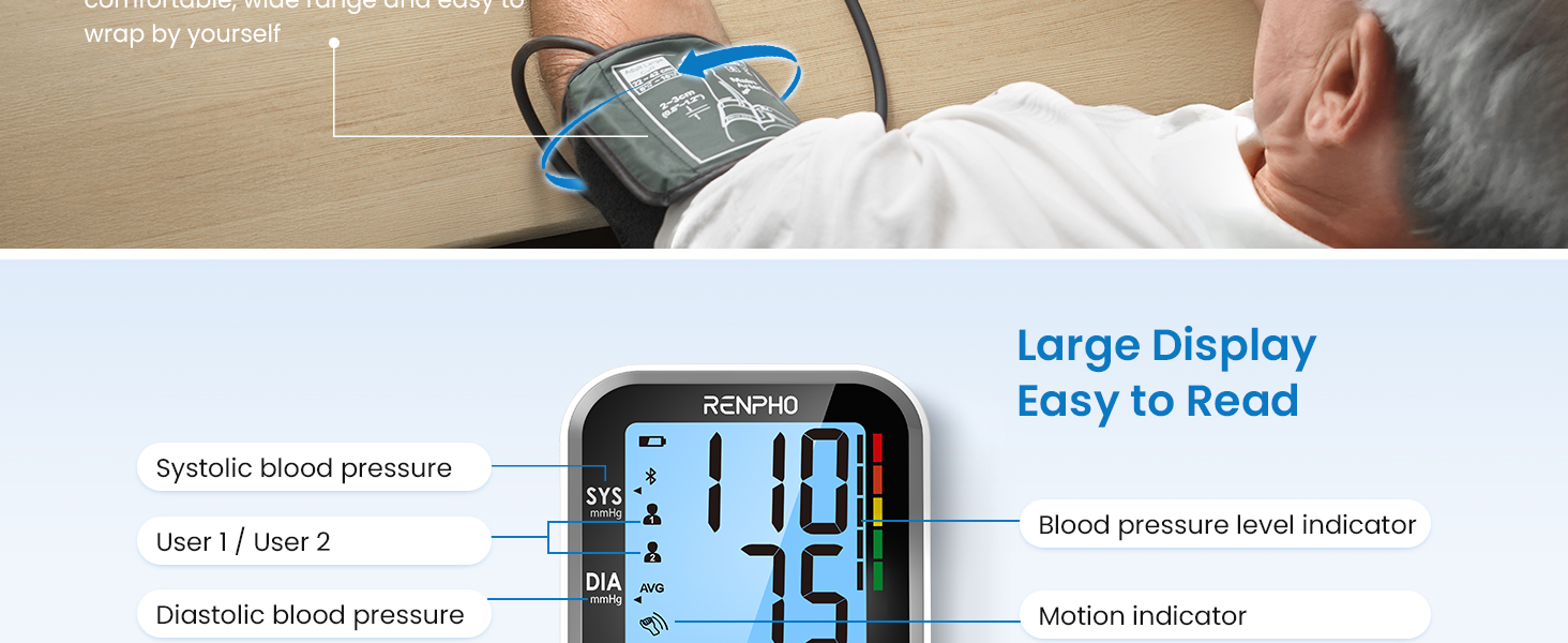 Blood Pressure Monitor for Home Use