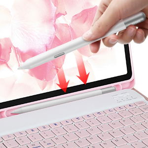 Built-in Apple Pencil Holder