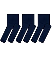 GENTABY 3 Pack Girls Ballet Tights Soft Dance Tights for Girls 1-13 Years | Elastic, breathable, ...