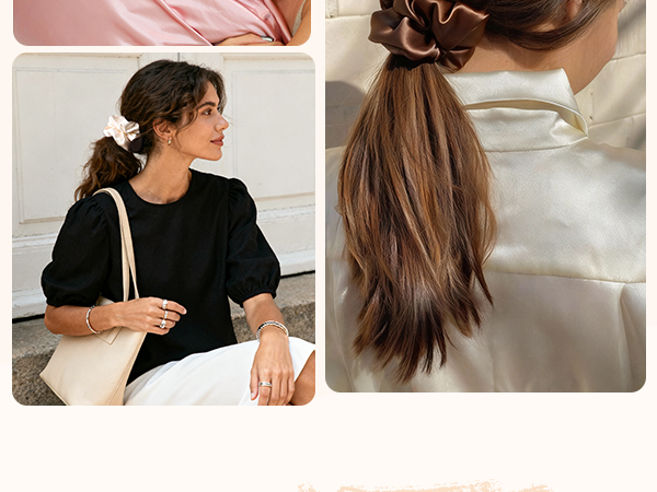 Satin Scrunchies
