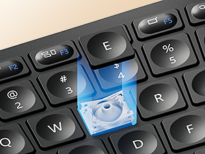 2 in 1 wireless Ergonomic Keyboard black A+ content (17)