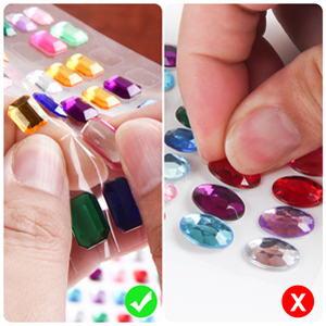 gemstone stickers