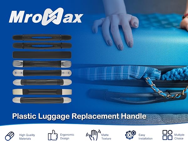 Black Luggage Handle Replacement