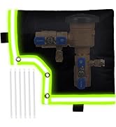 Insulated Backflow Cover - 13" W x 12" H, Winter Freeze Protection, Sprinkler Valve Protection Po...