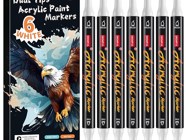 white paint markers