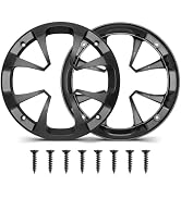 NuIth 6.5 Inch Car Audio Speaker Hollow Subwoofer Grill, 6 1/2 Inch Universal Speaker Cover Sub W...