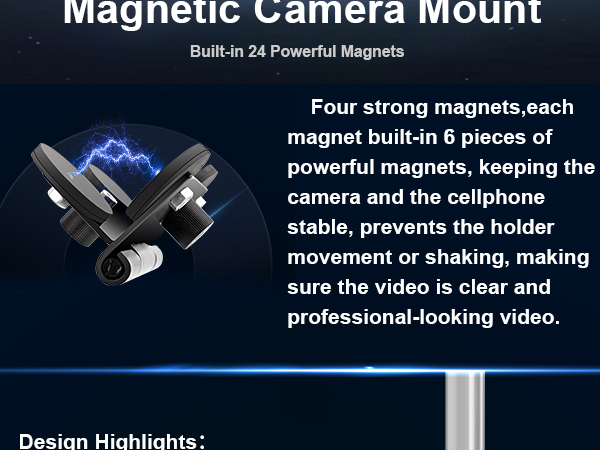 Magnetic Camera Holder