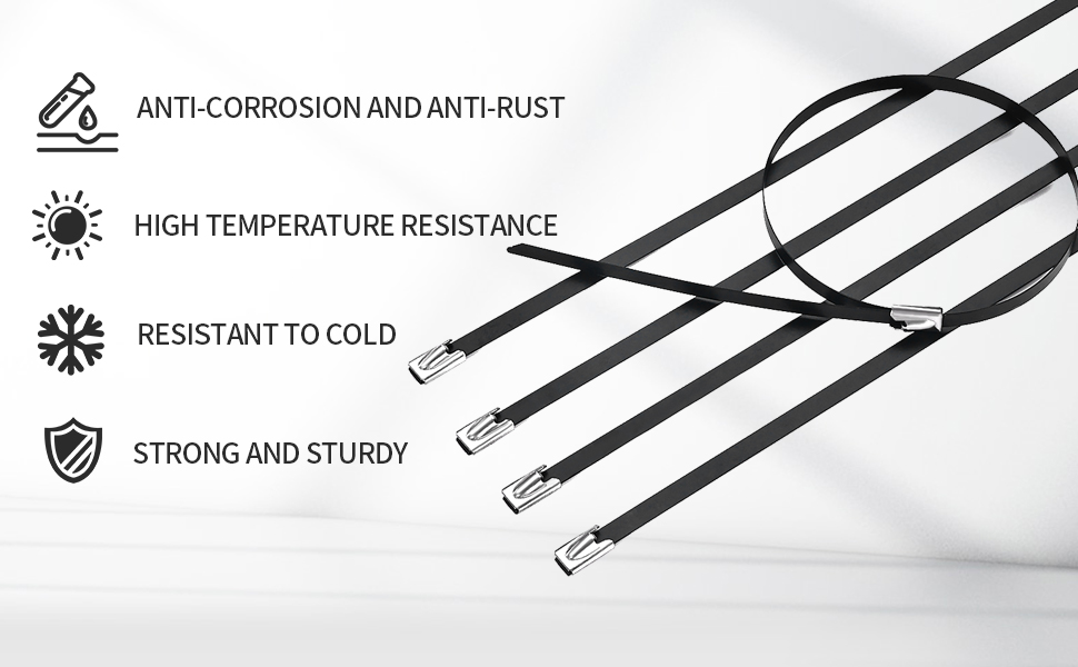 metal zip ties heavy duty