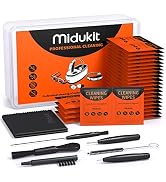 58 PCS Hearing Aid Cleaning Kit, Hearing Aid Cleaner Wipes, Hearing Aid Cleaning Tools Including ...