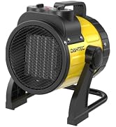 DAHTEC Ceramic Garage Heater, 1500W Electric Space Heater with Thermostat | 3-Second PTC Fast Hea...