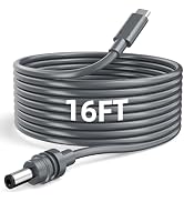 FONKEN Starlink Mini Cable 16FT/5M, Starlink Mini USB C to DC Power Cable Max Input 100W Star-Lin...