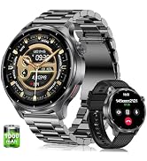 Smart Watches for Men(Answer/Make Calls), 1.52" HD Screen Mens Smart Watch with 1000mAh Heavy Dut...