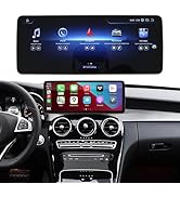 8+128G Car Radio Stereo for Mercedes Benz C/GLC W205 X253 (2015-2019) with NTG5.0 12.3" IPS Touch...