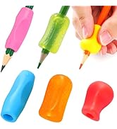OSteed 21 Pcs Pencil Grips for Handwriting Correction, 3 Styles Pencil Grippers for Kids and Adul...