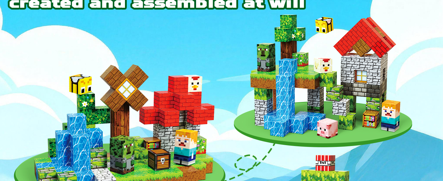 magnetic building cubes