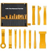 GOOACC 11PCS Auto Trim Removal Tool Kit No-Scratch Tool Kit for Car Audio Dash Window Molding Fas...