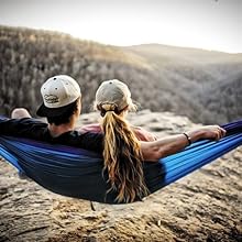 MHMYDZ 1000 lb Capacity Heavy Duty Hammock Hanging kit Ultra Durable Hooks Carabiners Hammock Stand