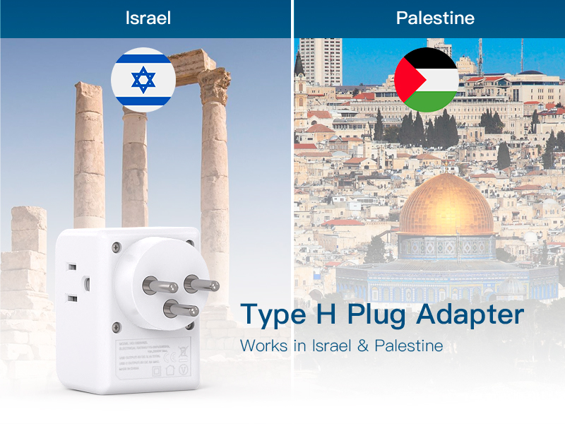 Israel power adapter