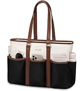 LOVEVOOK Teacher Tote Bag for Women Work, Laptop Bag for Women, Nurse Bag, Utility Everything Bag...