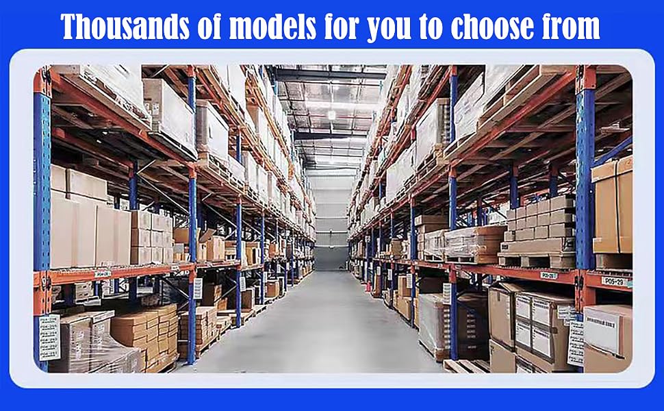 Thousands of models for you to choose from