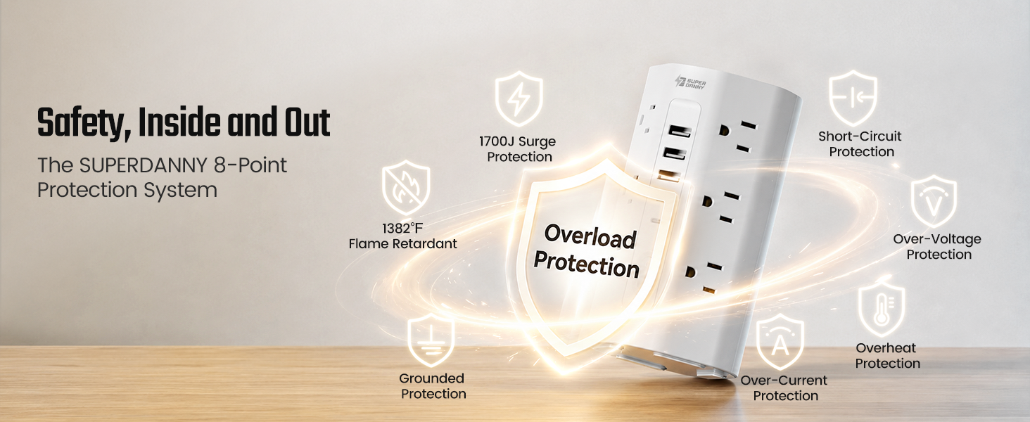 power tower with usb ports