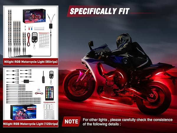 4PCS 4 Pin RGB Motorcycles Light Extension Wire