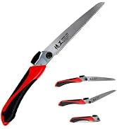 KAKURI Japanese Pull Saw Folding for Woodworking 8-1/4", Foldable Hand Saw for Wood, Timber, Raw ...