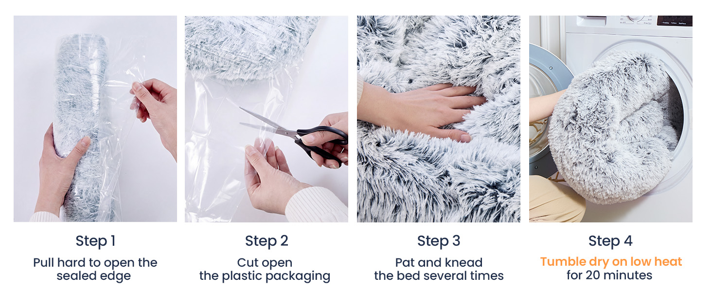 how to use dog bed